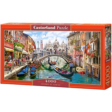 Castorland Puzzle Kouzlo Benátek 4000 dílků