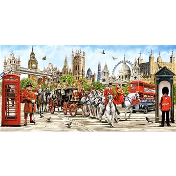 Castorland Puzzle Pýcha Londýna 4000 dílků