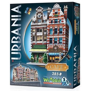 Wrebbit 3D puzzle Urbania: Kavárna 285 dílků