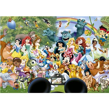 Educa Puzzle Úžasný svět Disney II 1000 dílků