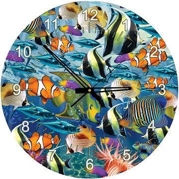 Art Puzzle hodiny Svět mořských ryb 570 dílků