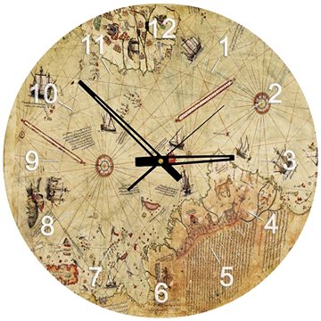 Art Puzzle hodiny Mapa kapitána Reise 570 dílků