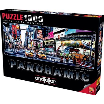 Anatolian Panoramatické puzzle Times Square 1000 dílků