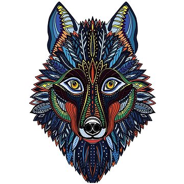 Puzzle - noční vlk