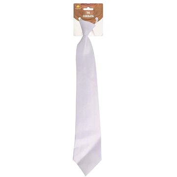 GUIRCA Bílá kravata, 45 cm