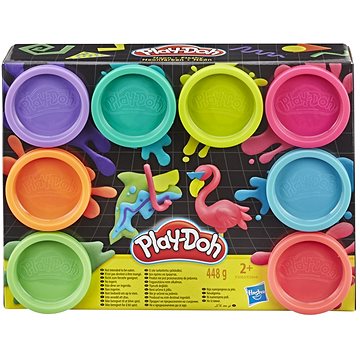Play-Doh 8 St Becher mit Neonfarbe