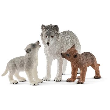 E-shop Schleich 42472 Wolf und junger Wolf