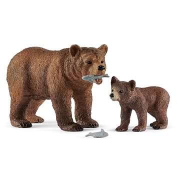 E-shop Schleich 42473 Grizzlybär mit Baby