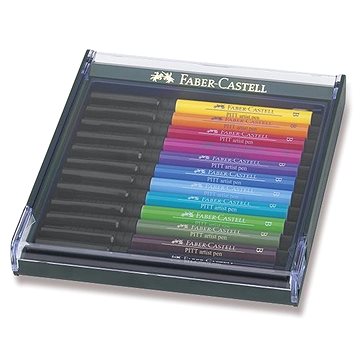 E-shop Faber-Castell Pitt Artist Pen Brush, 12 Farben