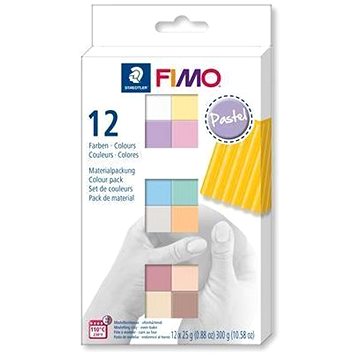 FIMO soft sada 12 barev Pastel