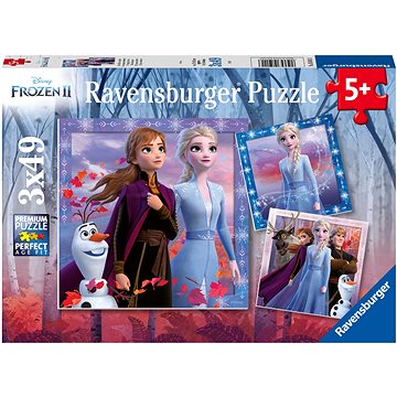 E-shop Ravensburgser 050116 Disney Frozen 2 3x49 Stück