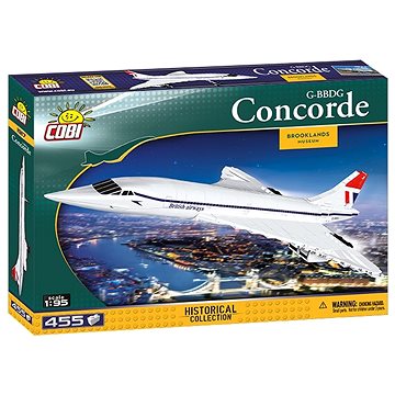 Cobi Letadlo Concorde z Brooklands Museum