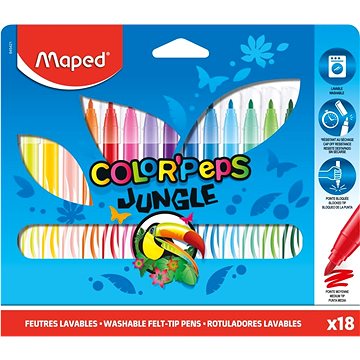 E-shop Maped Color Peps Jungle, 18 Farben