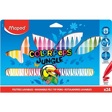 E-shop Maped ColorPeps Dschungel, 24 Farben
