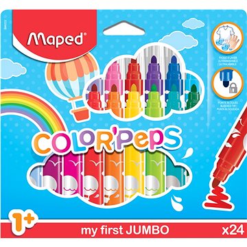 E-shop Maped Color Peps Jumbo, 24 Farben