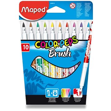 E-shop Bürobedarf-Set Maped Color Peps Brush, 10 Farben