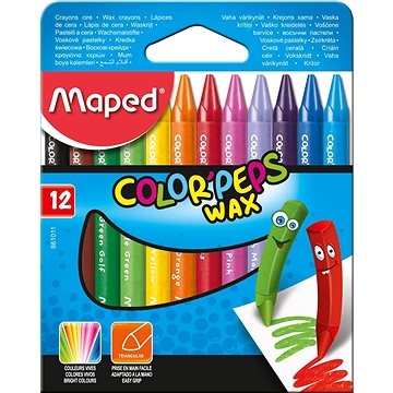 Maped Color Peps Wax, 12 barev