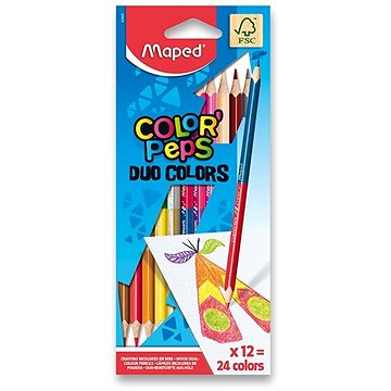 MAPED Color Peps Duo, 24 barev