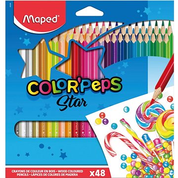 MAPED Color Peps, 48 barev