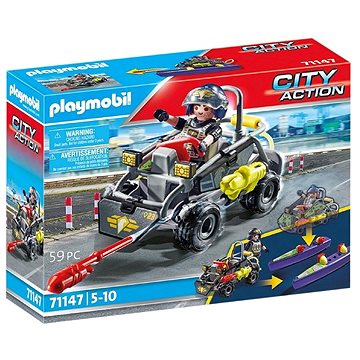 E-shop Playmobil 71147 SWAT-Multi-Terrain-Quad