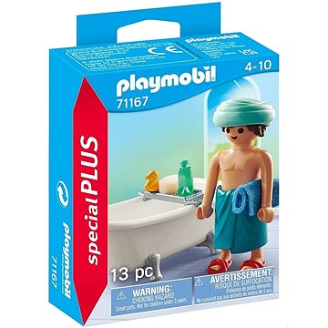 E-shop Playmobil 71167 Mann in der Badewanne