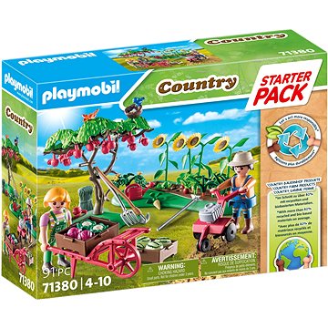 E-shop Playmobil 71380 Starter Pack Farm Gemüsegarten