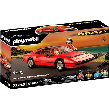 E-shop Playmobil 71343 Magnum, p.i. Ferrari 308 GTS Quattrovalvole