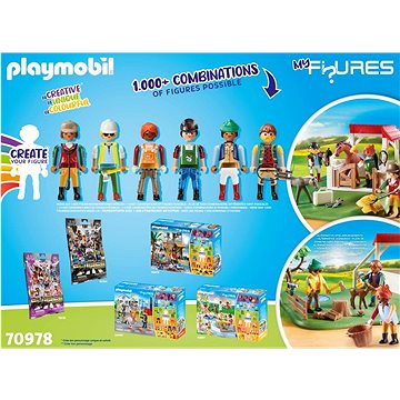E-shop Playmobil 70978 My Figures - Horse Ranch