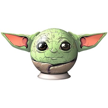 E-shop Puzzle-Ball Star Wars: Baby Yoda mit Ohren 72 Teile