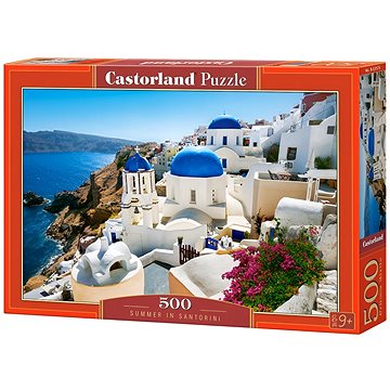 CASTORLAND Puzzle Summer Santorini 500 dílků