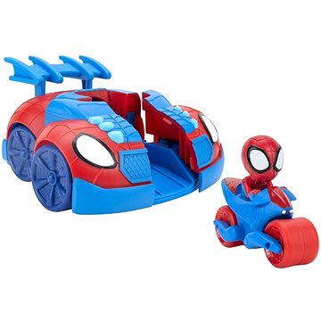 E-shop Spiderman 2in1 Fahrzeug, 16 cm
