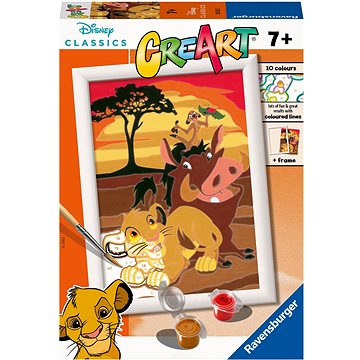 Ravensburger Kreativní a výtvarné hračky 202232 CreArt Disney: Lví král