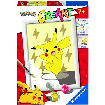 E-shop Ravensburger Kreativ- und Kunstspielzeug 202430 CreArt Pokémon Pikachu