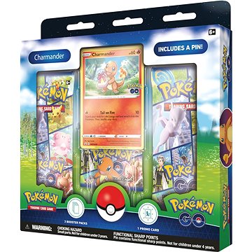E-shop Pokémon TCG: Pokémon GO - Pin Box - Charmander