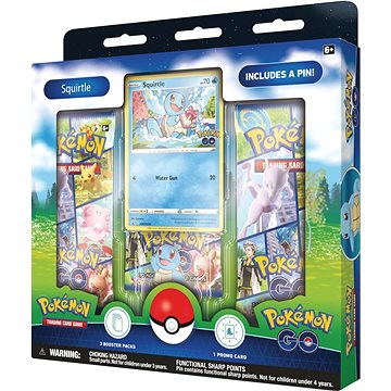 Pokémon TCG: Pokémon GO - Pin Box - Squirtle