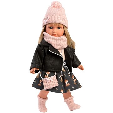 Llorens 54040 Carla - realistická panenka s měkkým látkovým tělem - 40 cm
