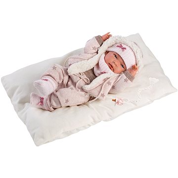 E-shop Llorens 73882 New Born Girl - Realistische Babypuppe mit Vollvinylkörper - 40 cm