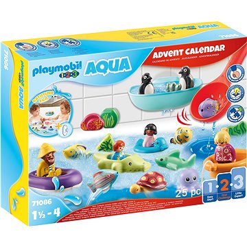 Playmobil 71086 1.2.3 Aqua: Adventní kalendář Zábava ve vodě