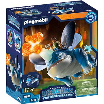 E-shop Playmobil 71082 Dragons: The Nine Realms - Plowhorn & D'Angelo