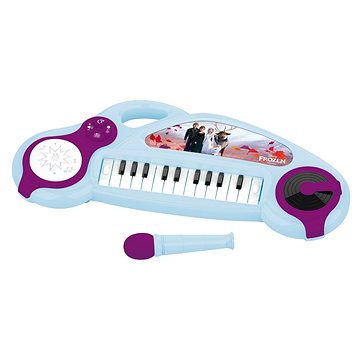 Lexibook Zábavné elektronické klávesy Disney Frozen s mikrofonem - 22 kláves