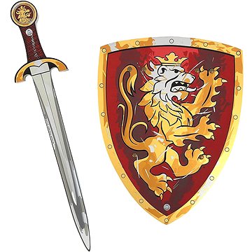 E-shop Liontouch Ritterset - rot - Schwert und Schild