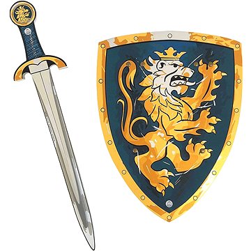 Liontouch Ritterset - blau - Schwert und Schild