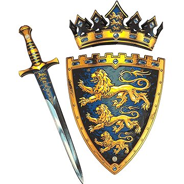 E-shop Liontouch Triple Lion Royal Set - Schwert, Schild und Krone