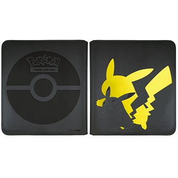 E-shop Pokémon UP: Elite Series - Pikachu PRO-Binder 12-Taschen-Klammeralbum