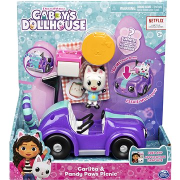 E-shop Gabby's Dollhouse Fahrzeug mit Figur