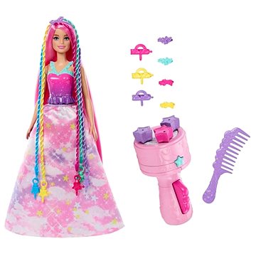 Barbie Princezna S Kadeřnickými Doplňky