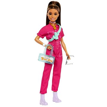 E-shop Barbie Deluxe Fashion-Puppe - Im Hosenkostüm