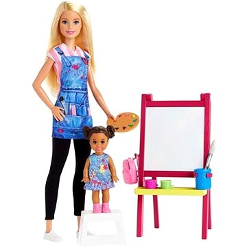 E-shop Barbie Berufsspiel Set mit Puppe - Lehrerin