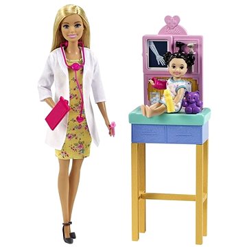 E-shop Barbie Beruf Spielset mit Puppe - Arzt