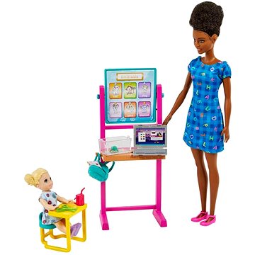 E-shop Barbie Berufe-Spielen Set mit Puppe - Lehrerin